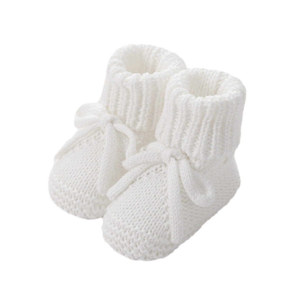 Knitted Bow Baby Socks