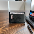 Men's Wallet Card Holder Multi-Card Slot Cross-border Hero Team Iron Man ID Character Cutout Compact Style