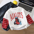 Stylish Layered Long Sleeve Crew Neck Boys' T-Shirt