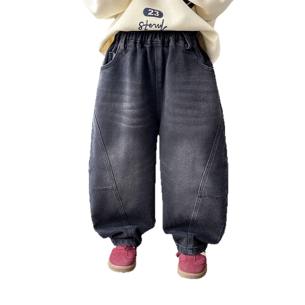 Boys Denim Casual Pants Spring Autumn