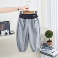 Casual Loose Fit Tapered Ankle Sweatpants for Boys