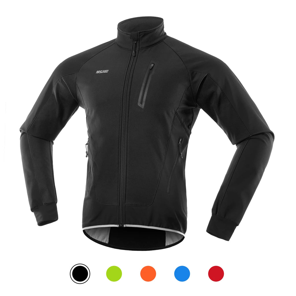 Giacca ciclismo uomo con fodera e quattro tasche