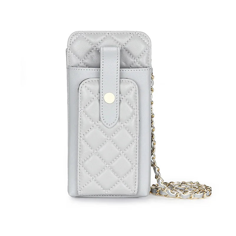 2023 Luxury Brand Handbag Lady Caviar Bag Designer Purse Women Top Quality Sheepskin Crossbody Bag Shoulder Bags Cellphone Pouch