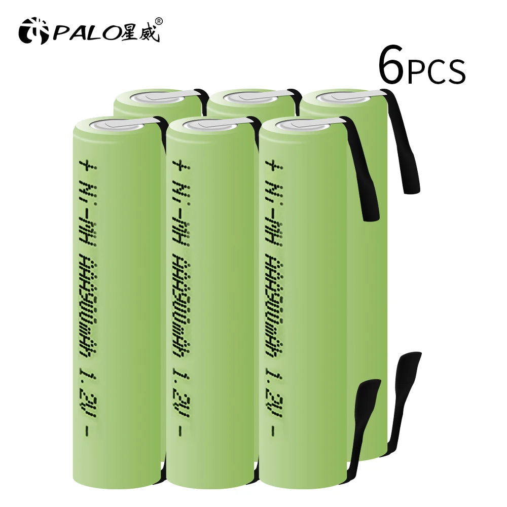 100% Original AAA wiederaufladbare Batterie 1,2 V 900 mAh Ni-MH-AAA-Batterien für Fernbedienung, elektronisches Spielzeug, LED-Lampe, Rasierer, Radio