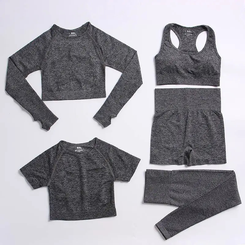 Conjunto de yoga de mujer, top y leggings
