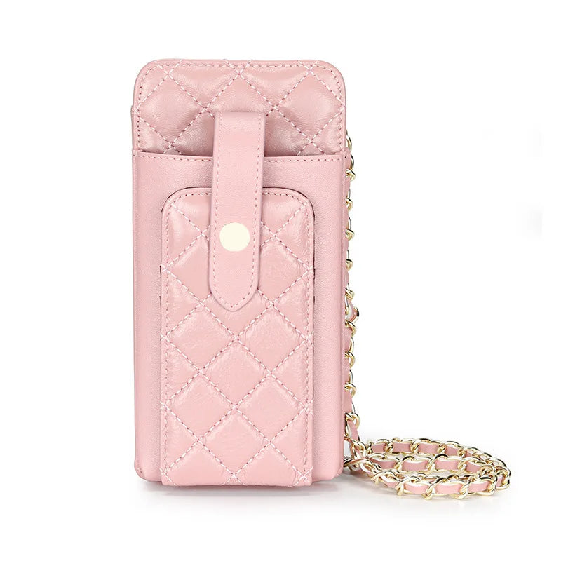 2023 Luxury Brand Handbag Lady Caviar Bag Designer Purse Women Top Quality Sheepskin Crossbody Bag Shoulder Bags Cellphone Pouch