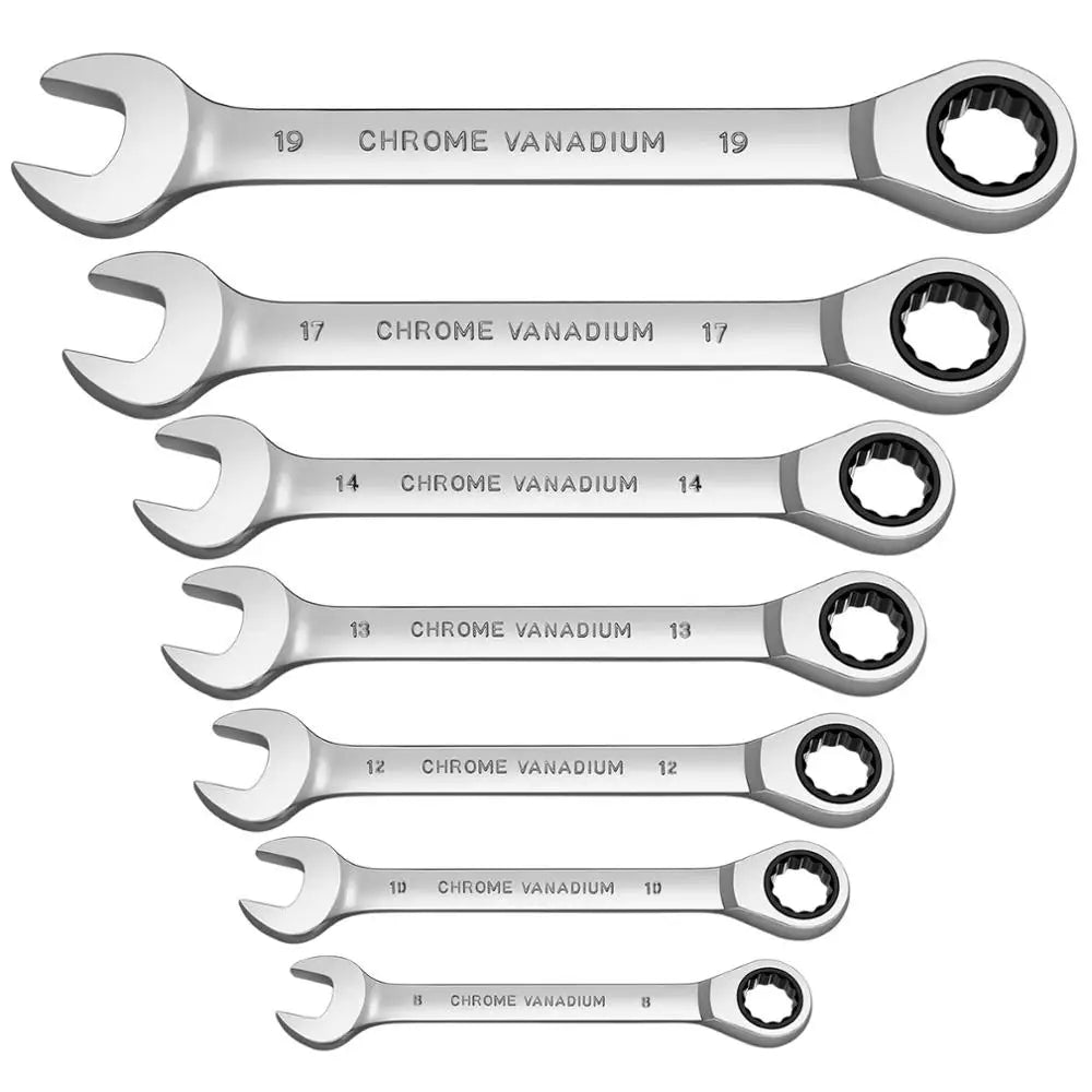 Juego de llaves de trinquete con mango, engranaje de 72 dientes, casquillo de torque, juego de llaves combinadas métricas de trinquete, herramientas para reparación de automóviles