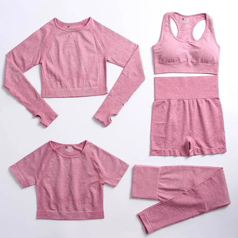Conjunto de yoga de mujer, top y leggings