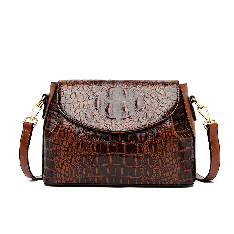 Luxury Brand Handbags For Women 2026 Sac A Main Ladies Crocodile Pattern Leather Crossbody Bags Designer New Shoulder Bag Bolsos
