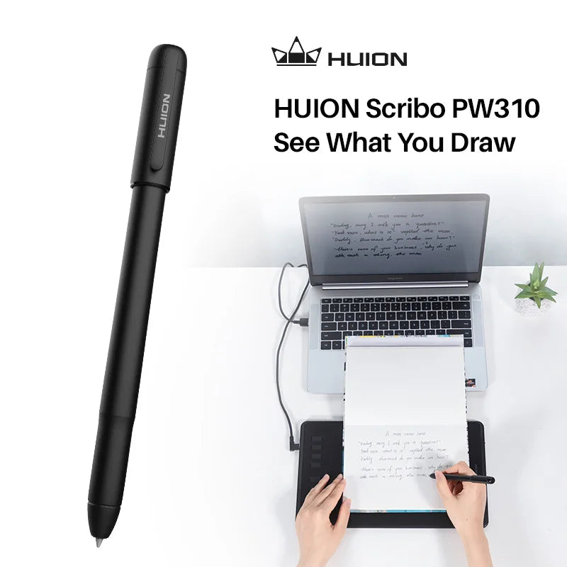 Penna digitale HUION PW310 per tavolette grafiche compatibili
