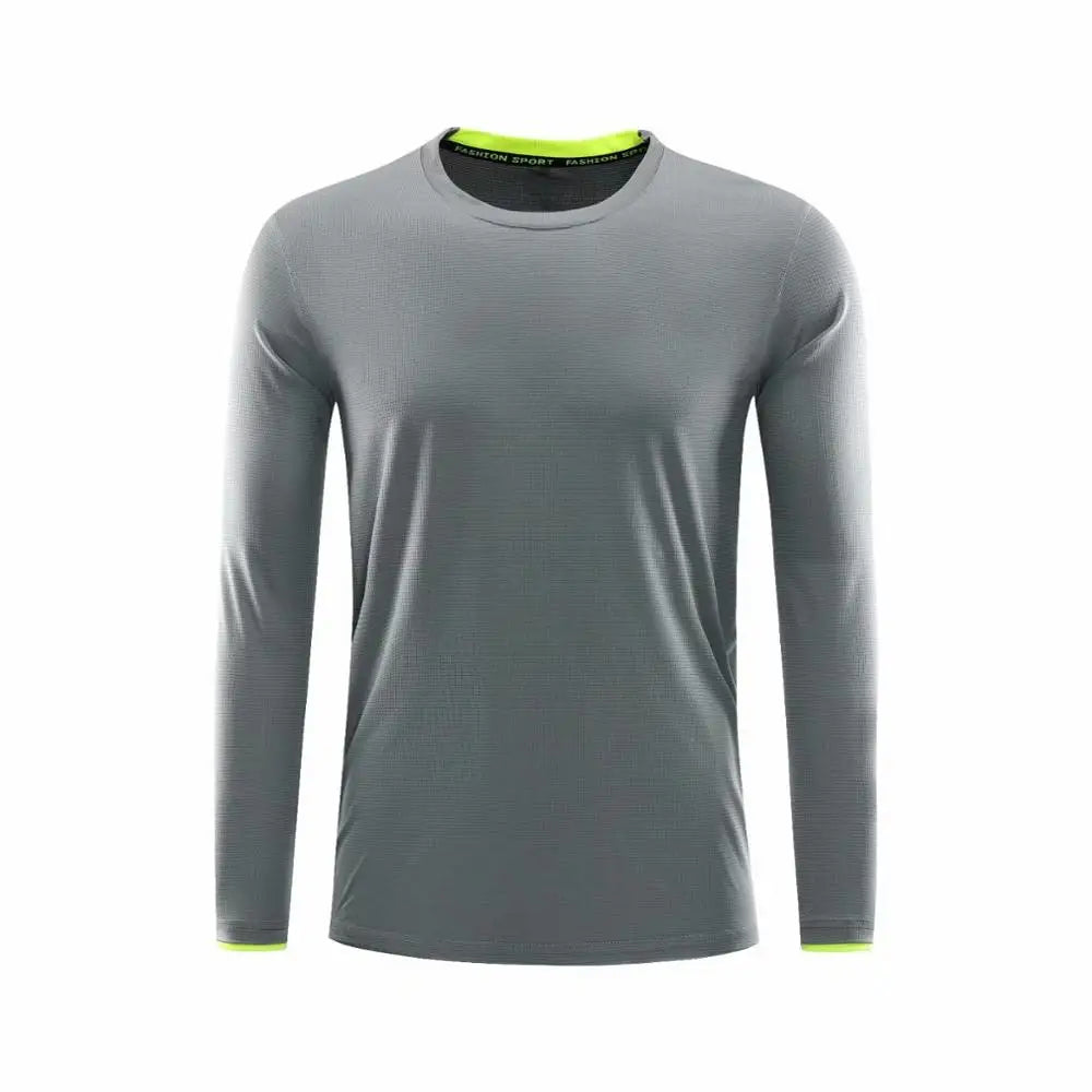 Maglia sportiva uomo a maniche lunghe
