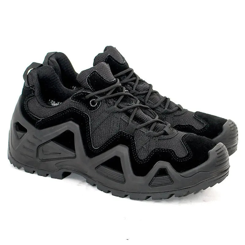 Men's Military Army Fans Combat Tactical Desert Boots Outdoor Swat Hunting Hiking Climbing Training Waterproof Sports Male Shoes