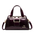 Luxury Designer Handbag Brand Crossbody Bags For Women 2026 New Crocodile Pattern Leather Shoulder Bags Casual Tote Bag Bolsos