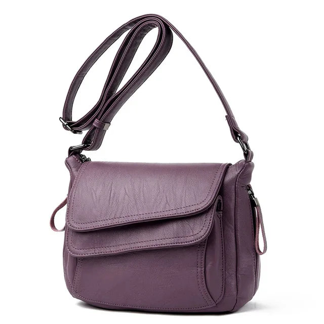 Luxury Designer Handbag High Quality Soft Leather Purses And Handbags Casual Shoulder Messenger Bags for Women 2026 New Sac