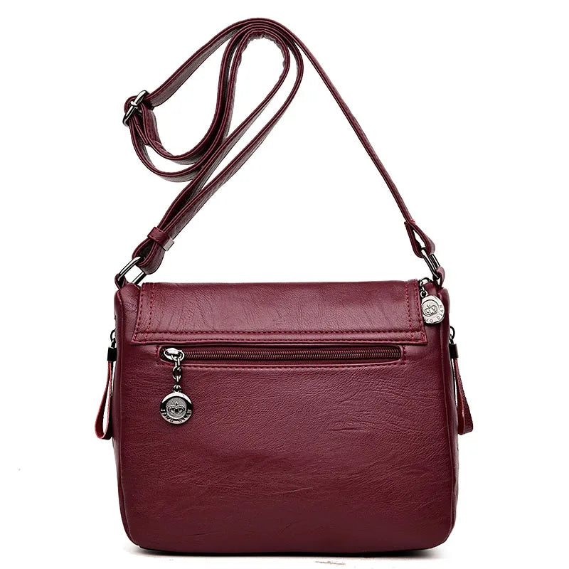 Luxury Designer Handbag High Quality Soft Leather Purses And Handbags Casual Shoulder Messenger Bags for Women 2026 New Sac
