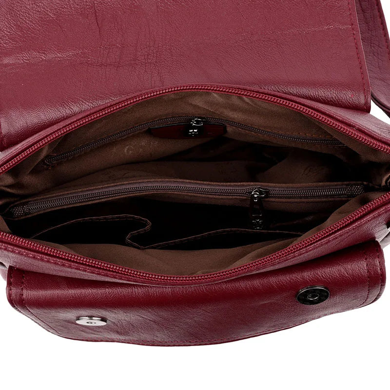 Luxury Designer Handbag High Quality Soft Leather Purses And Handbags Casual Shoulder Messenger Bags for Women 2026 New Sac