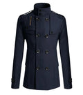 2026 New Men's Wool Overcoat Long Suit Men Woolen Windbreaker Man Woollen Coat Outer for Men Casual Wear Brand Mens Clothing