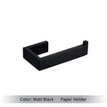 Toilet Paper Holder Towel Hooks Bathroom Accessories Kit Bar Stainless Steel Bedroom Metal Mounting Kitchen Bath Hardware Sets