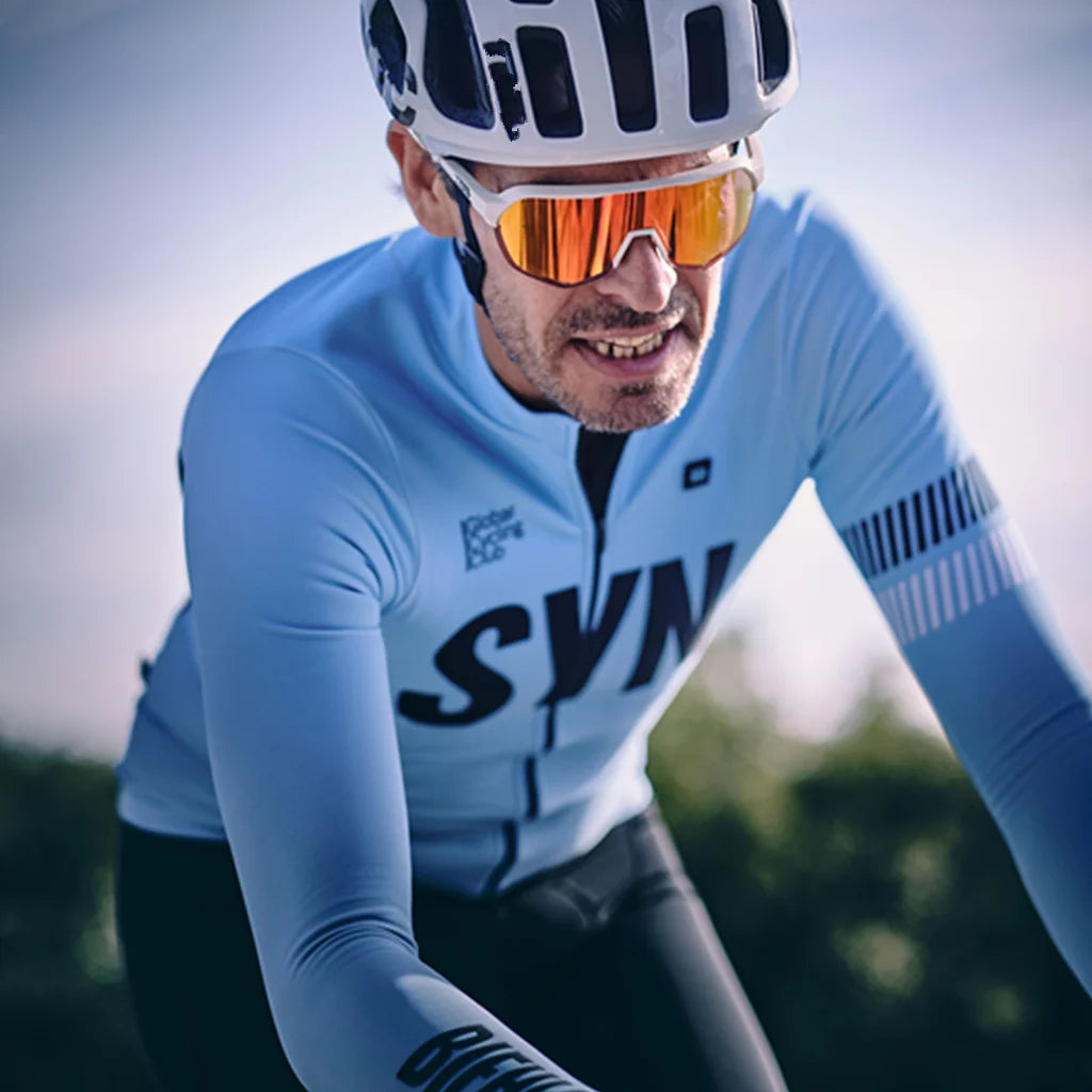 Giacca da ciclismo uomo con interno in pile