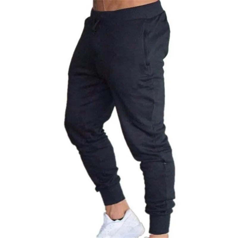 Pantaloni jogger uomo in cotone con coulisse
