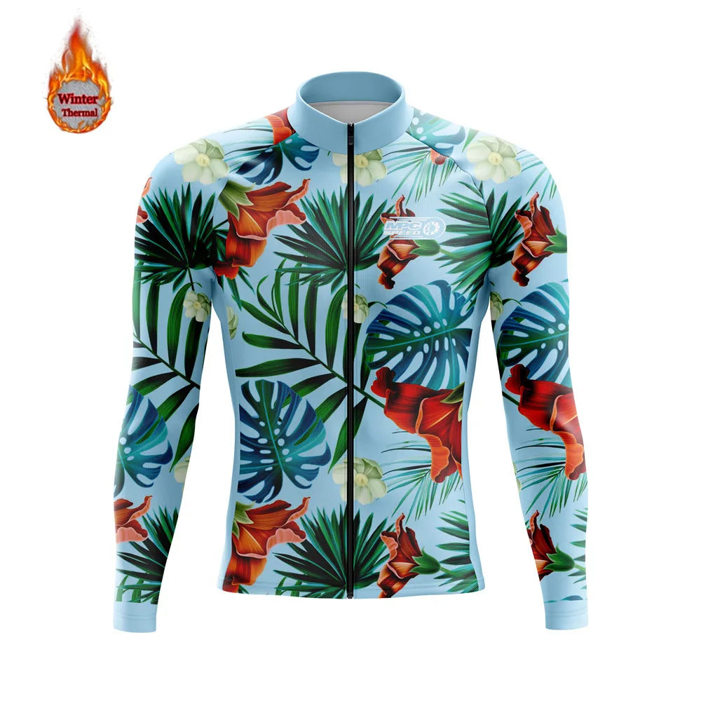 Herren-Radjacke mit langen Ärmeln