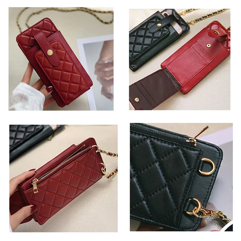 2023 Luxury Brand Handbag Lady Caviar Bag Designer Purse Women Top Quality Sheepskin Crossbody Bag Shoulder Bags Cellphone Pouch