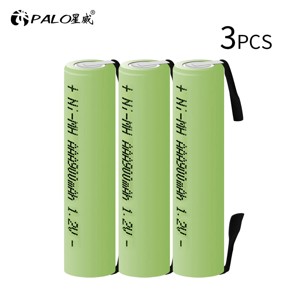 100% Original AAA wiederaufladbare Batterie 1,2 V 900 mAh Ni-MH-AAA-Batterien für Fernbedienung, elektronisches Spielzeug, LED-Lampe, Rasierer, Radio