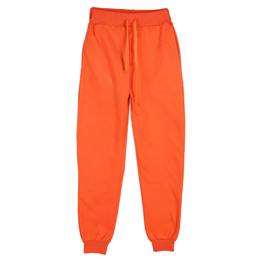 Pantaloni sportivi in poliestere con coulisse