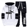 Conjunto de chándal informal para hombre otoño-invierno, sudadera con capucha y pantalones, novedad de 2026, sudaderas con capucha y pantalones de chándal, ropa deportiva