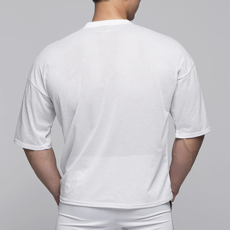 T-shirt uomo a maniche corte per allenamento