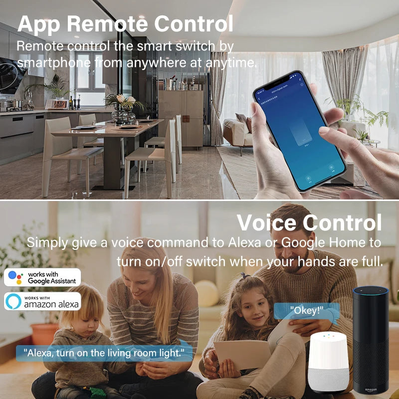 Tuya Dry Contact WiFi Zigbee Smart Switch Module 10A Smart Home DIY Breaker Relay DC 5-40V Work with Google Home Assistant Alexa