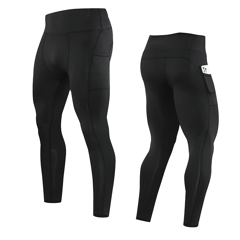 Men’s Running Tights and Compression Sports Pants