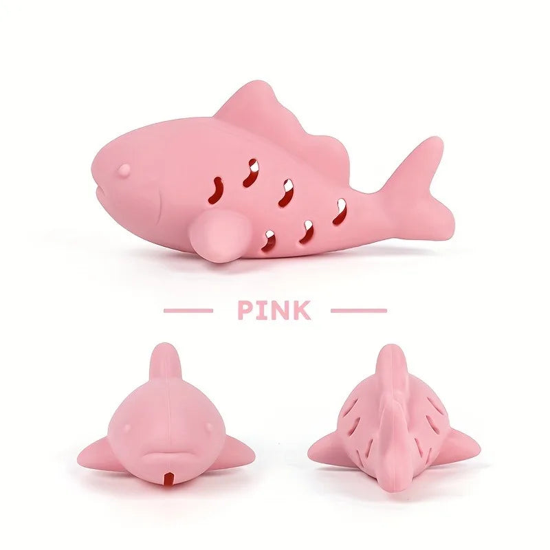 1 ud. Juguete interactivo para gatos y perros - Diseño duradero y resistente a las mordeduras, con comida escondida y superficie para desgastar los dientes, entretenimiento para mascotas pequeñas