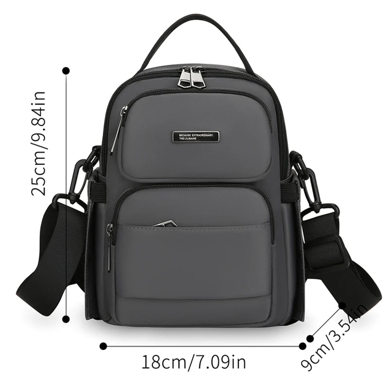KERMAS ROYAL Nylon Shoulder Bag