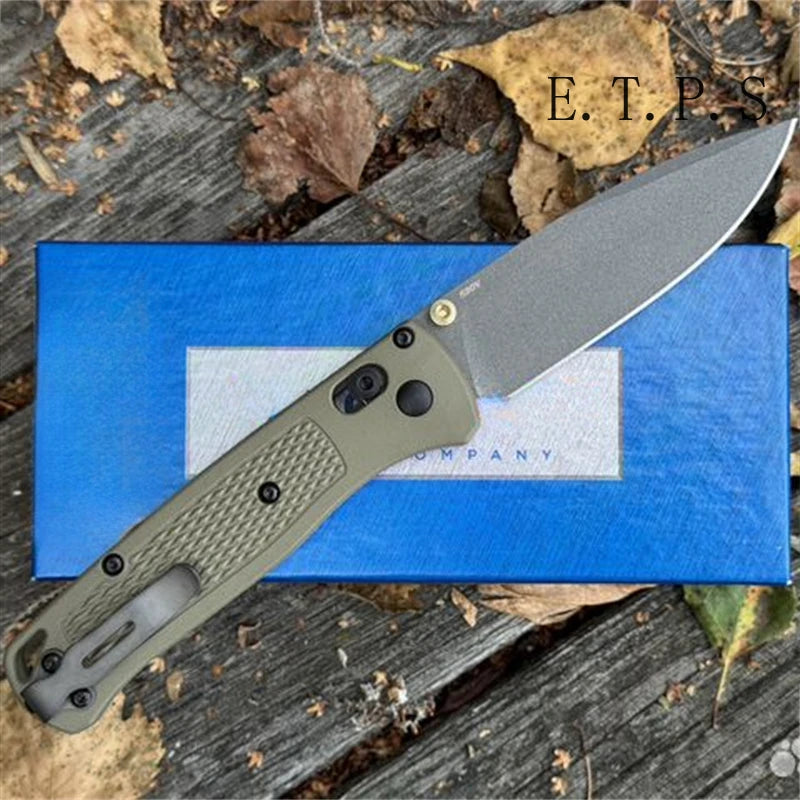 1 Stk. 535 Klappmesser, leichtes EDC-Taschenmesser mit Drop-Point-Klinge für Outdoor, Camping, Survival und den täglichen Gebrauch, Geschenk für Herren