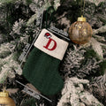 A-Z Christmas Stocking Gift Bags Green Red Candy Bag Xmas Gift Bag Decoraitons 2026 New Christmas Stocking Party Favors Gift
