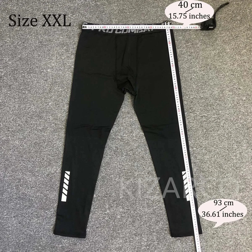 Leggings sportivi invernali da uomo
