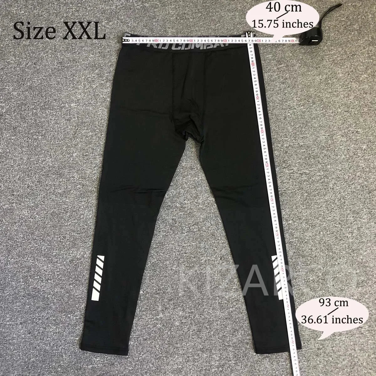 Leggings sportivi invernali da uomo