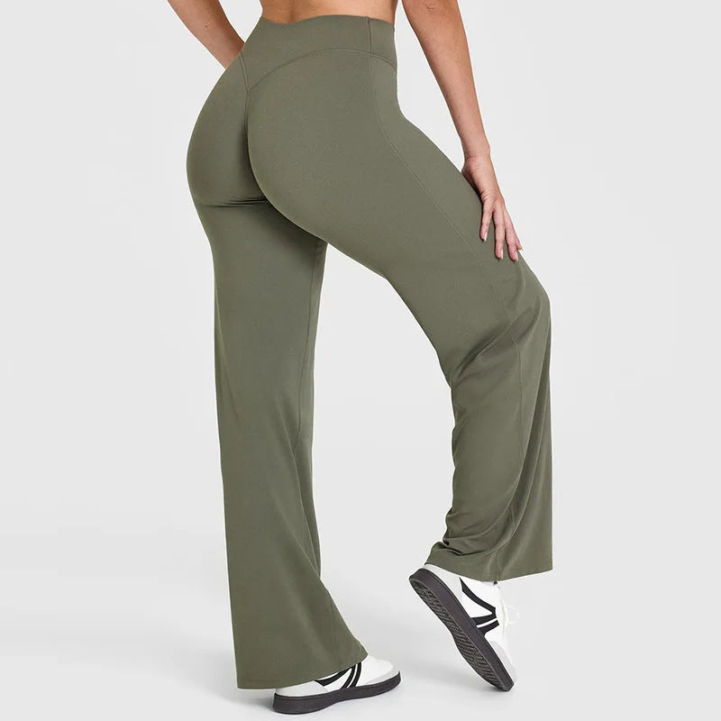 Women’s High-Waisted Straight-Leg Yoga Pants