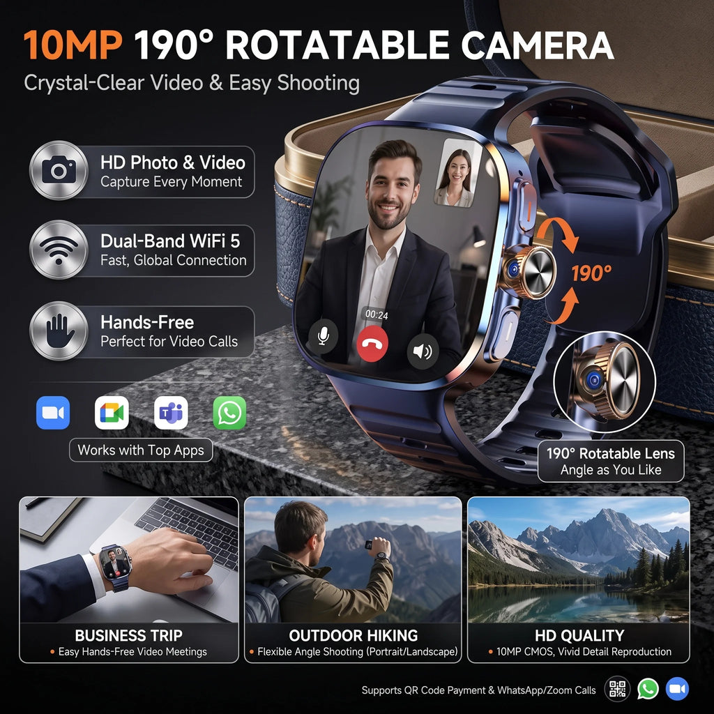 Smartwatch M99 AMOLED da 2,4″ con app HiSportPro