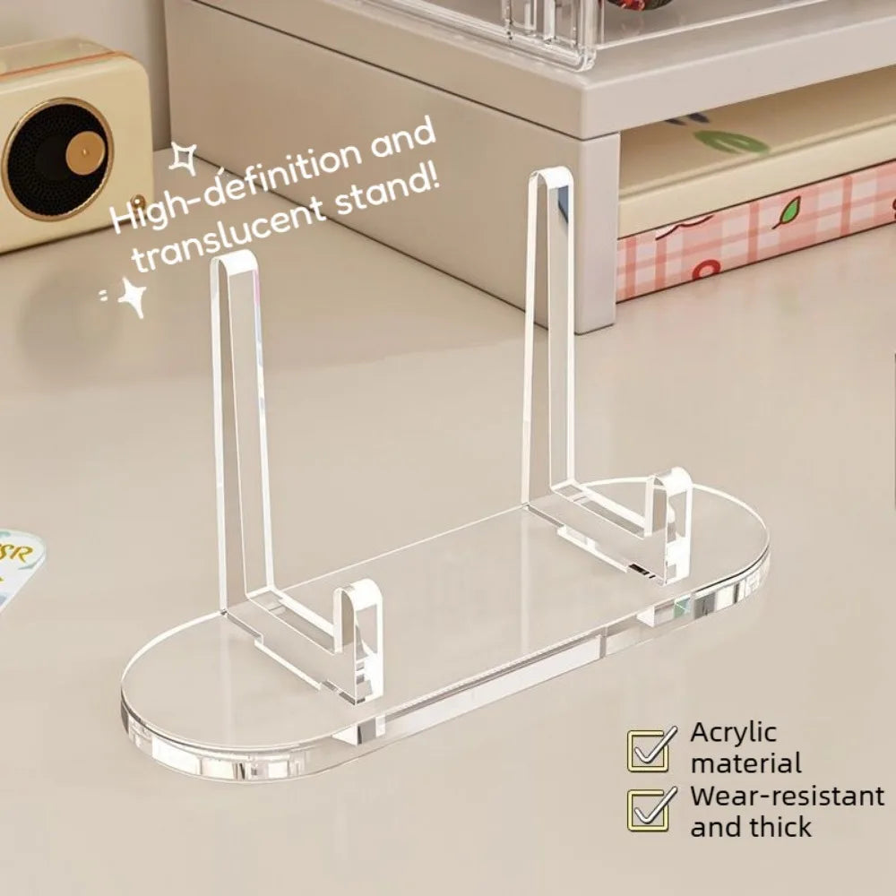 Clear Acrylic Display Stands, 1–10 Piece Sets