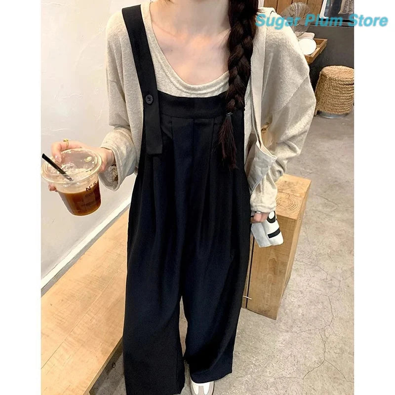 Pantaloni da donna a gamba larga con tasche
