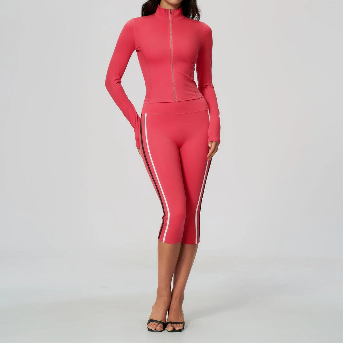 Ensemble yoga femme, 2 pièces, haut et legging