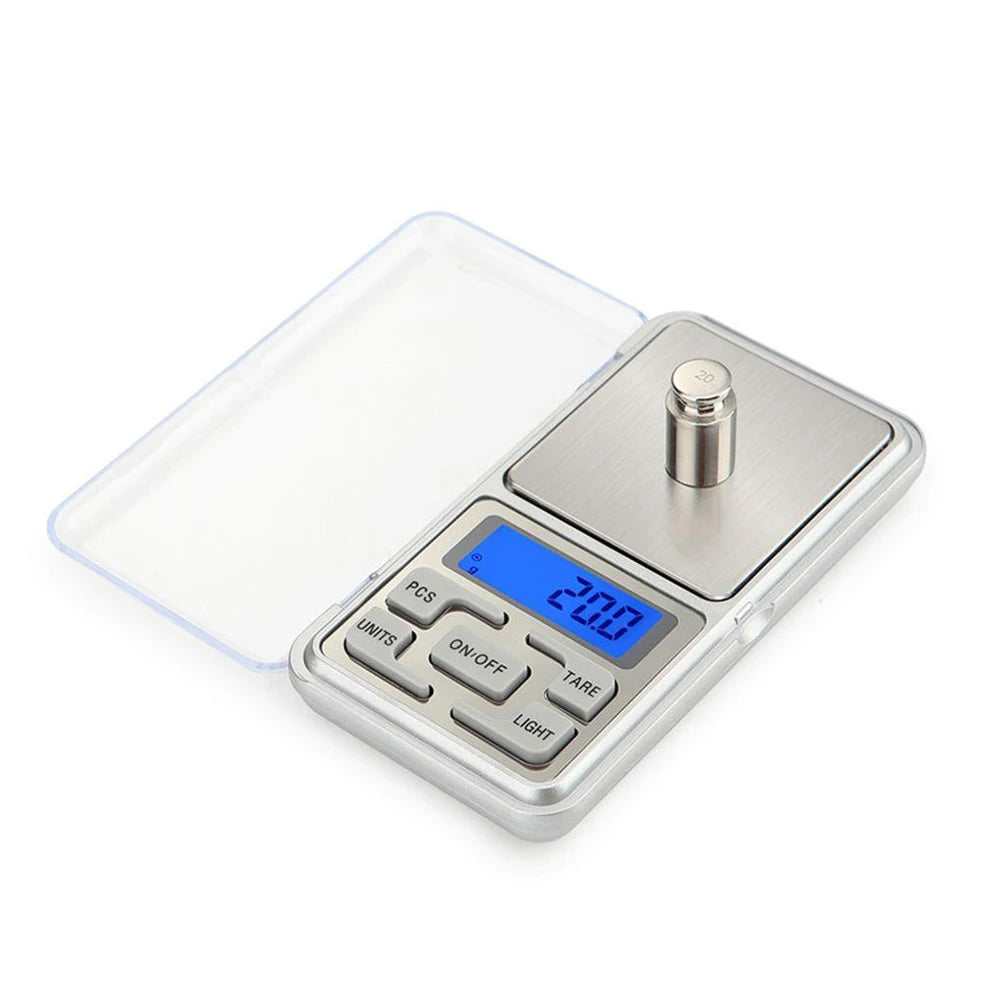 High Precision Mini Pocket Scale 500g/0.01g, Portable Digital Jewelry Scale, Accurate Small LCD Weighing Device for Easy Carry