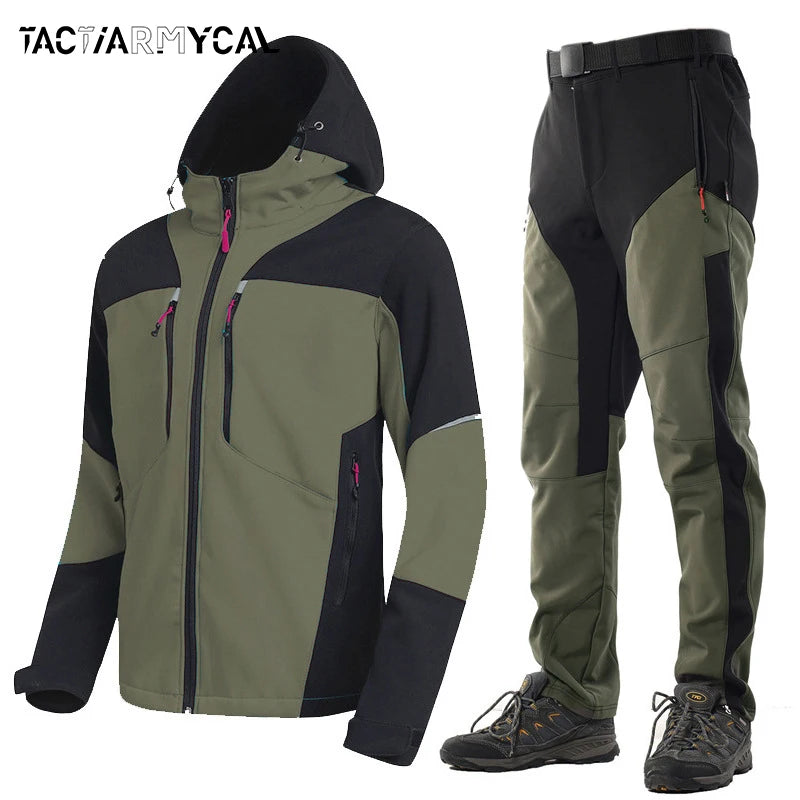 Completo invernale uomo con giacca e pantaloni