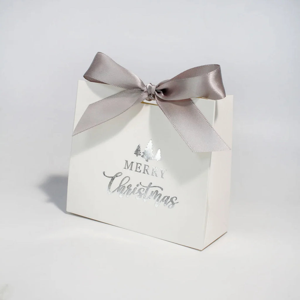 Christmas Kraft Paper Gift Boxes Xmas Candy Cookie Packaging Box Merry Christmas Party Favor Box Holiday Decoration Supplies