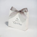 Christmas Kraft Paper Gift Boxes Xmas Candy Cookie Packaging Box Merry Christmas Party Favor Box Holiday Decoration Supplies