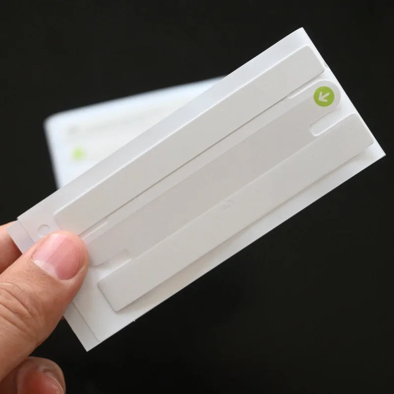 10 Pairs Original UV Effect 1:1 Phone Case Sealing Strip for iPhone DUO 18 Promax Pro 17 16 15 Plus Phone Box Seal