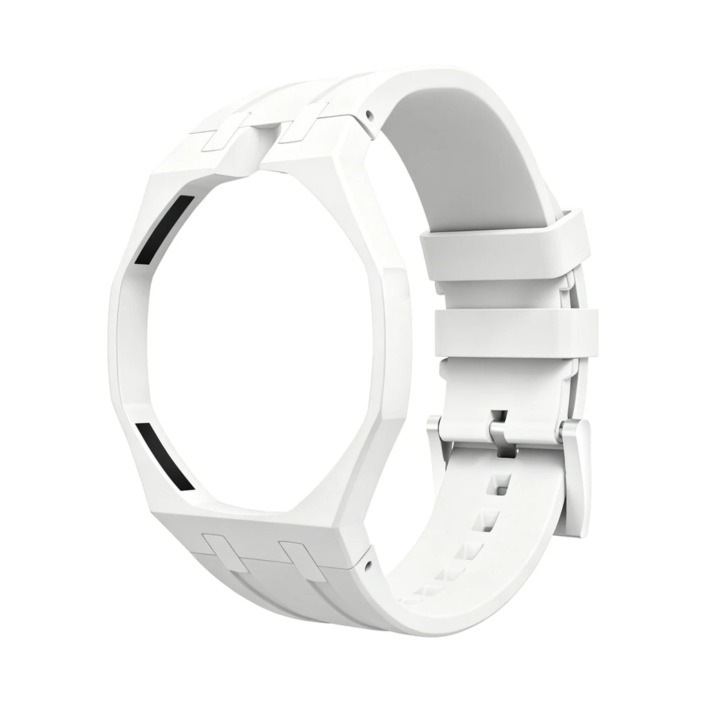 Aluminum Metal Case+Silicone Strap for Swatch X AP Royal Pop Pocket Watch Changer To Wristwatch Modification Accessories