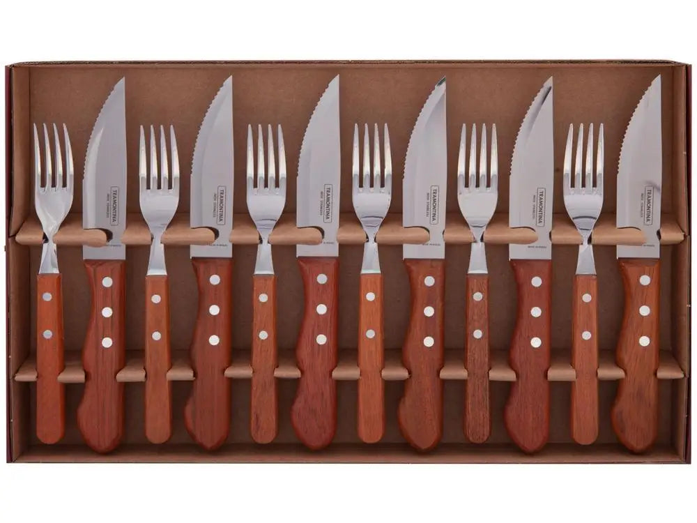 Set Tramontina Dynamic Jumbo da barbecue, 12 pezzi